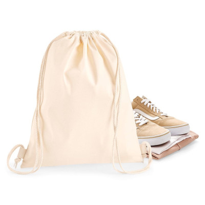 Saco para ginásio em algodão premium